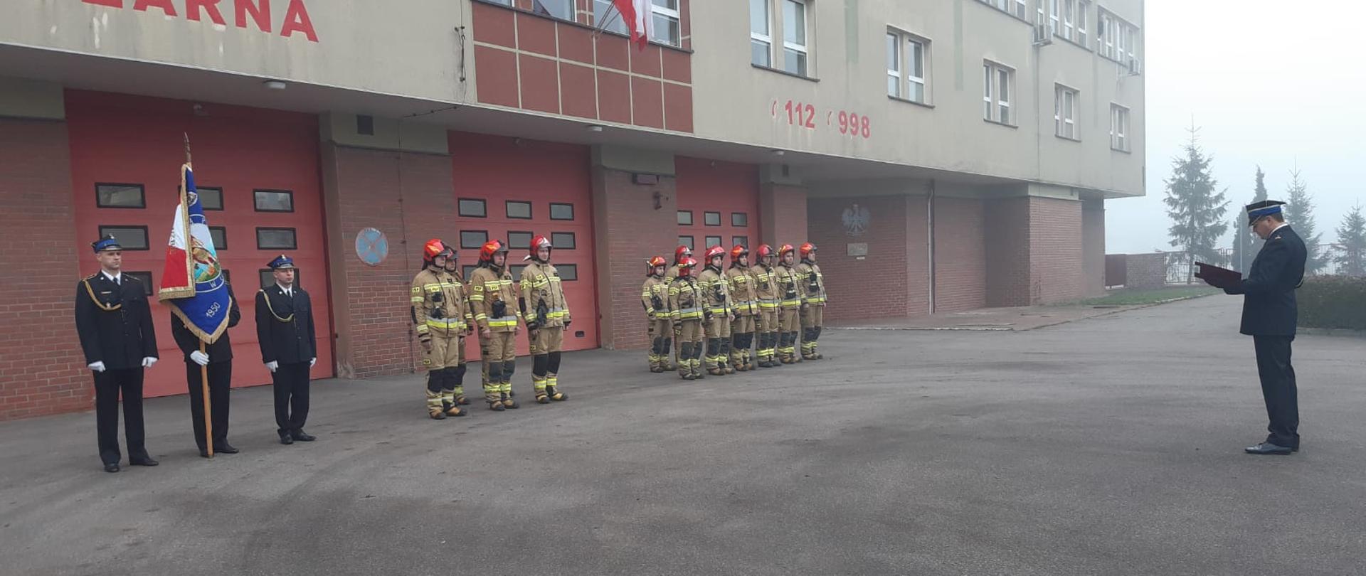 Odczytanie listu okolicznościowego z okazji Narodowego Święta Niepodległości