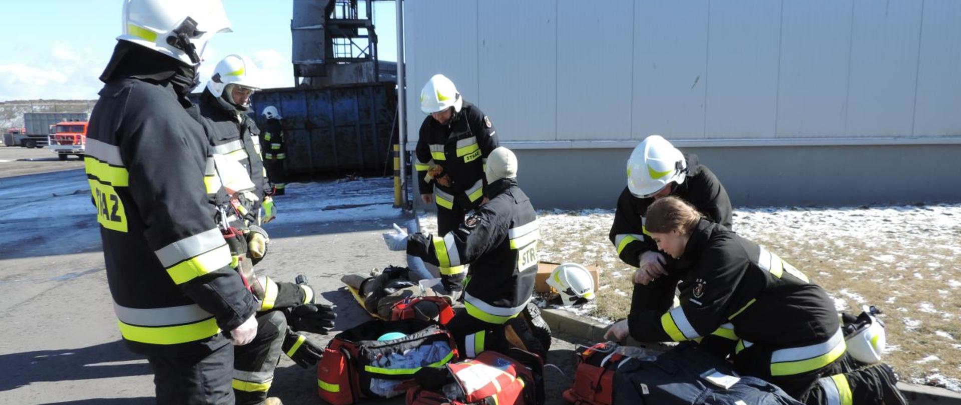 Szkolenie Ochotniczych Straży Pożarnych z terenu powiatu gnieźnieńskiego