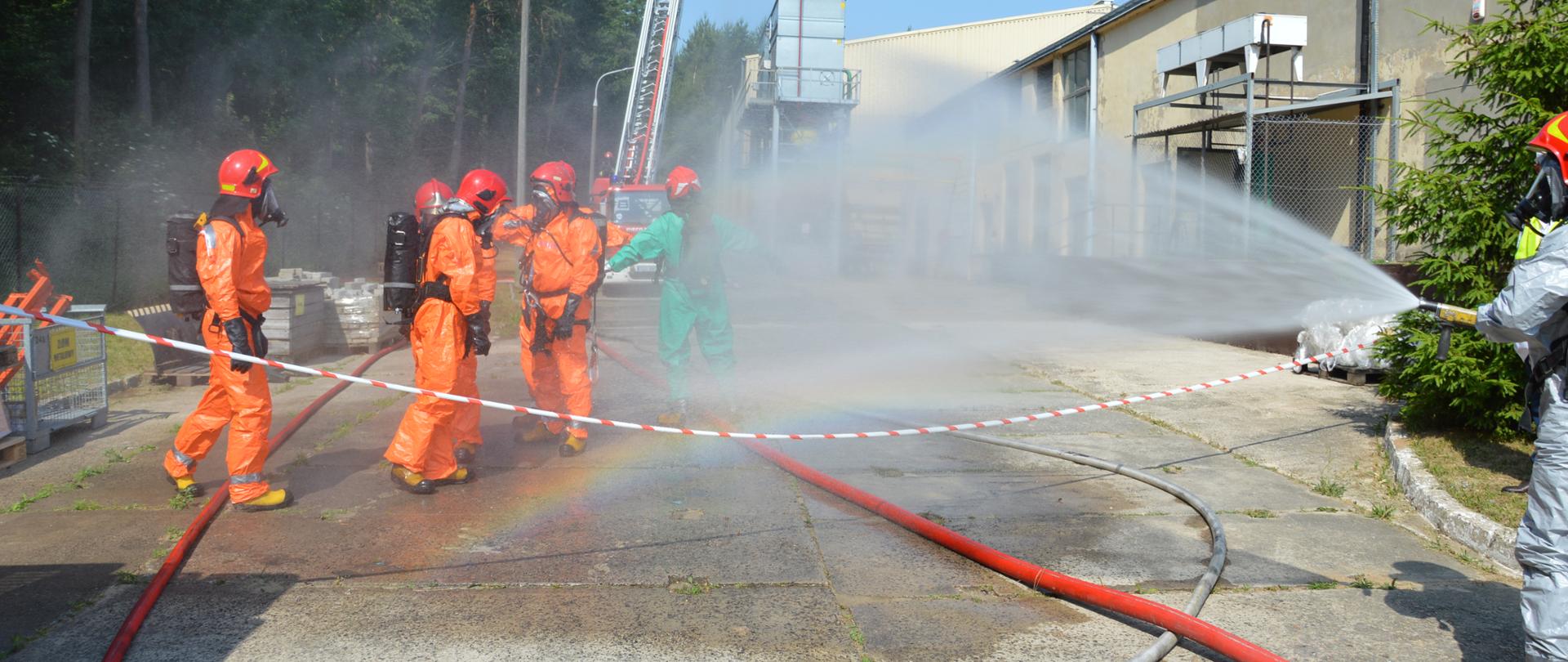 rozwinięcie gaśnicze - ćwiczenia Amoniak 2021