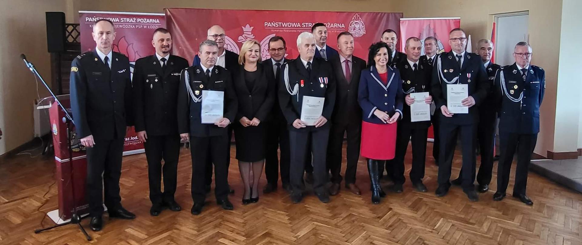 Wręczenie promes dla Młodzieżowych Drużyn Pożarniczych OSP