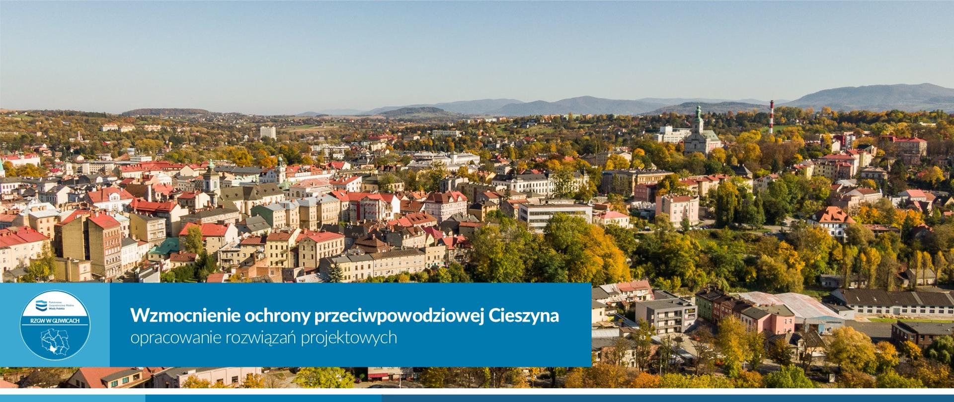Opracowanie koncepcji wzmocnienia ochrony przeciwpowodziowej Cieszyna