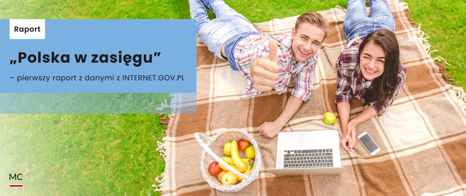 Polska w zasięgu - pierwszy raport z danymi z INTENET. GOV.PL