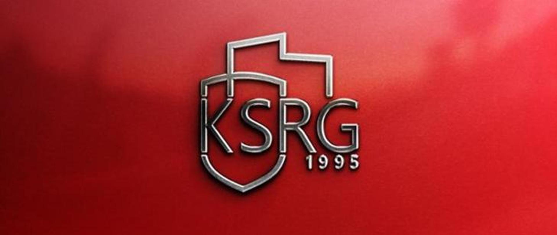 Zdjęcie przestawia logo KSRG
