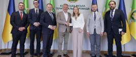 Na zdjęciu minister Katarzyna Pełczyńska-Nałęcz w towarzystwie innych uczestników spotkania