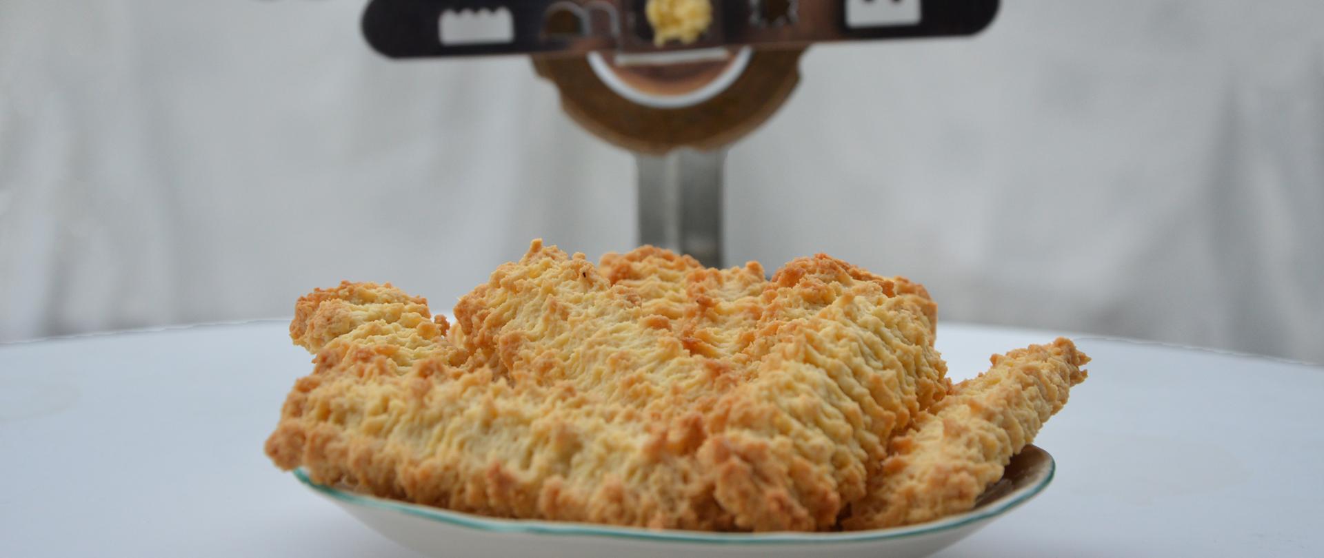 ciastka kręcone z maszynki - smalcówki