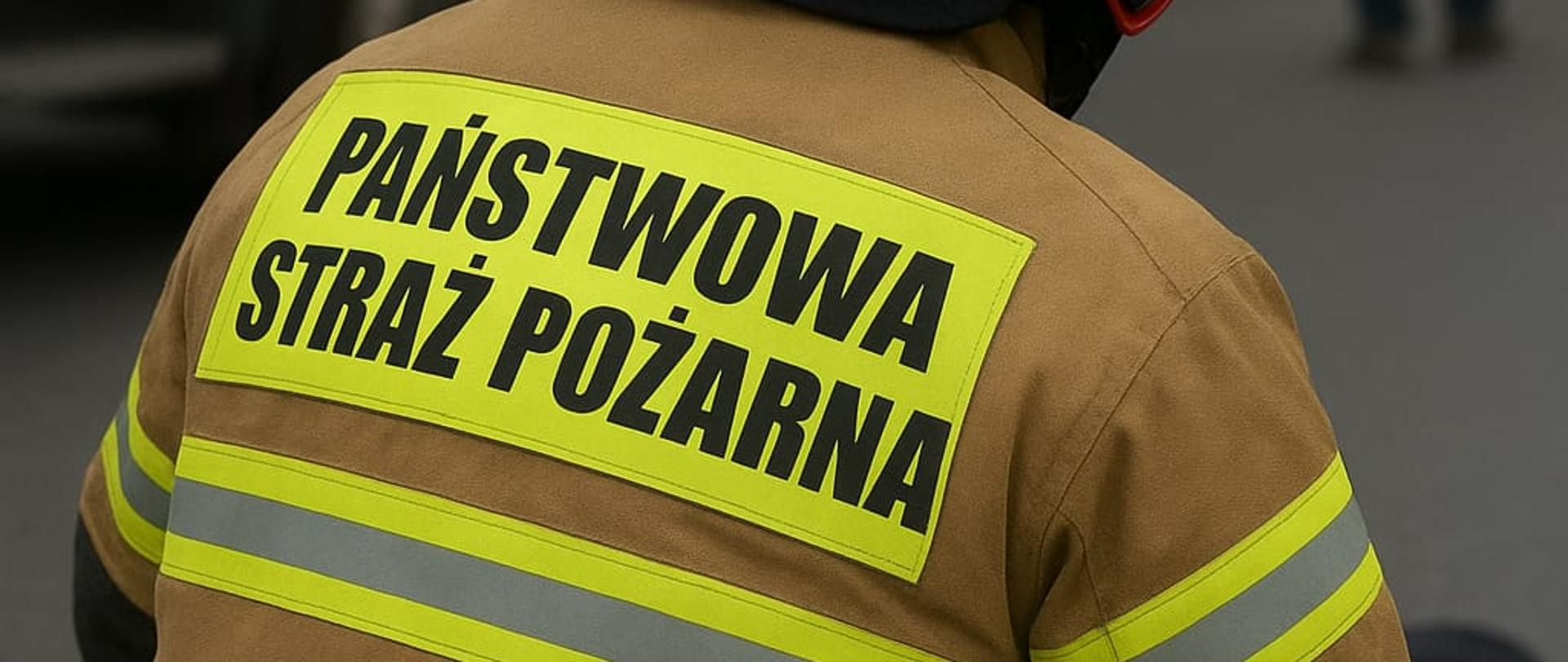 Strażacy PSP w czasie wolnym udzielili pomocy poszkodowanemu