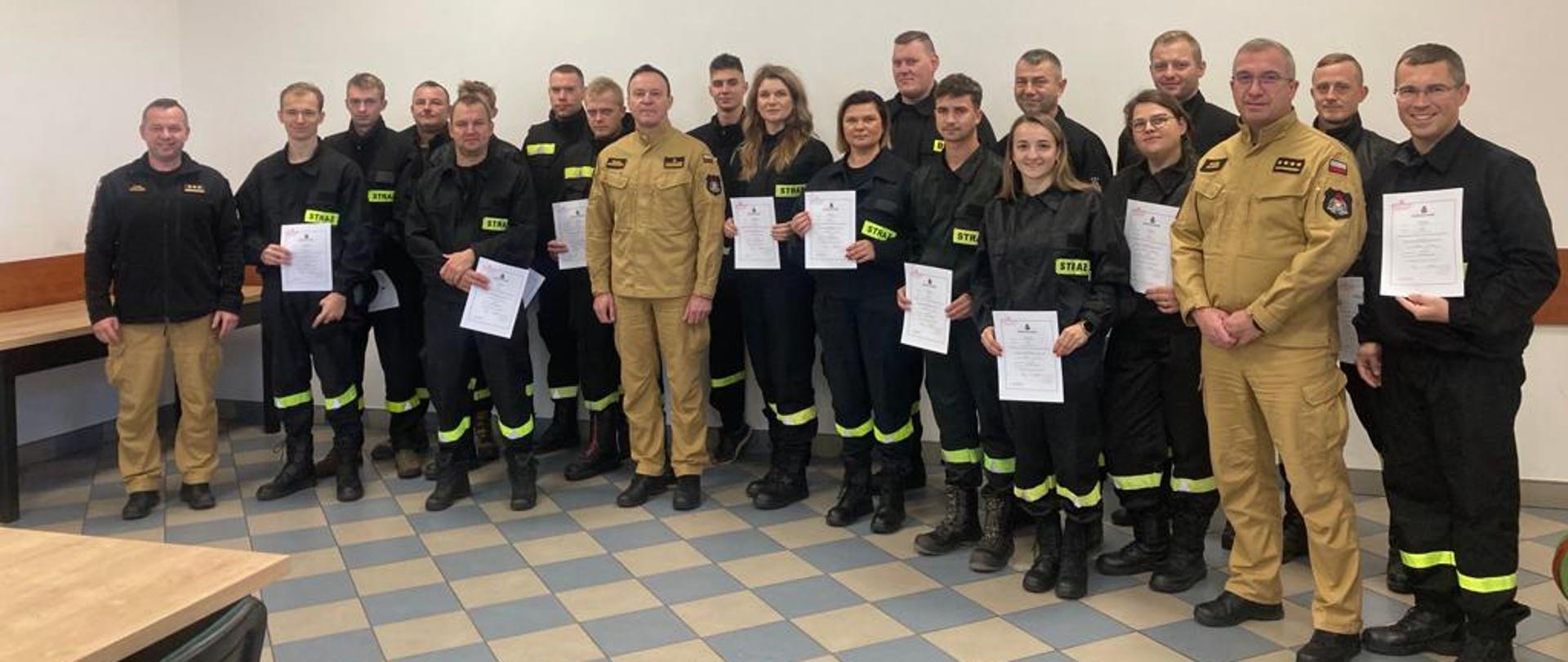 Szkolenie podstawowe strażaków ratowników dla druhów OSP