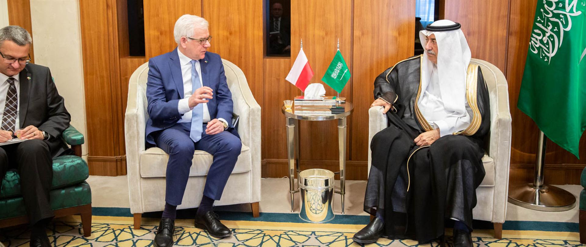 Minister Jacek Czaputowicz visits Saudi Arabia