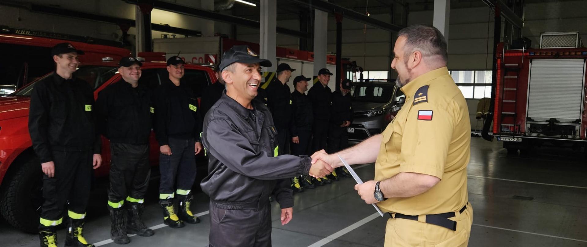 Jubileusz XL lat pracy i służby st. ogn. Franciszka Dudka