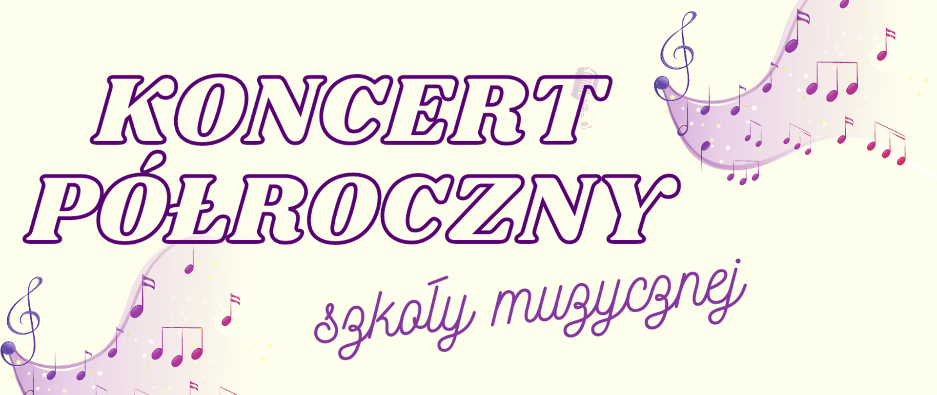 Koncert Półroczy Szkoły Muzycznej