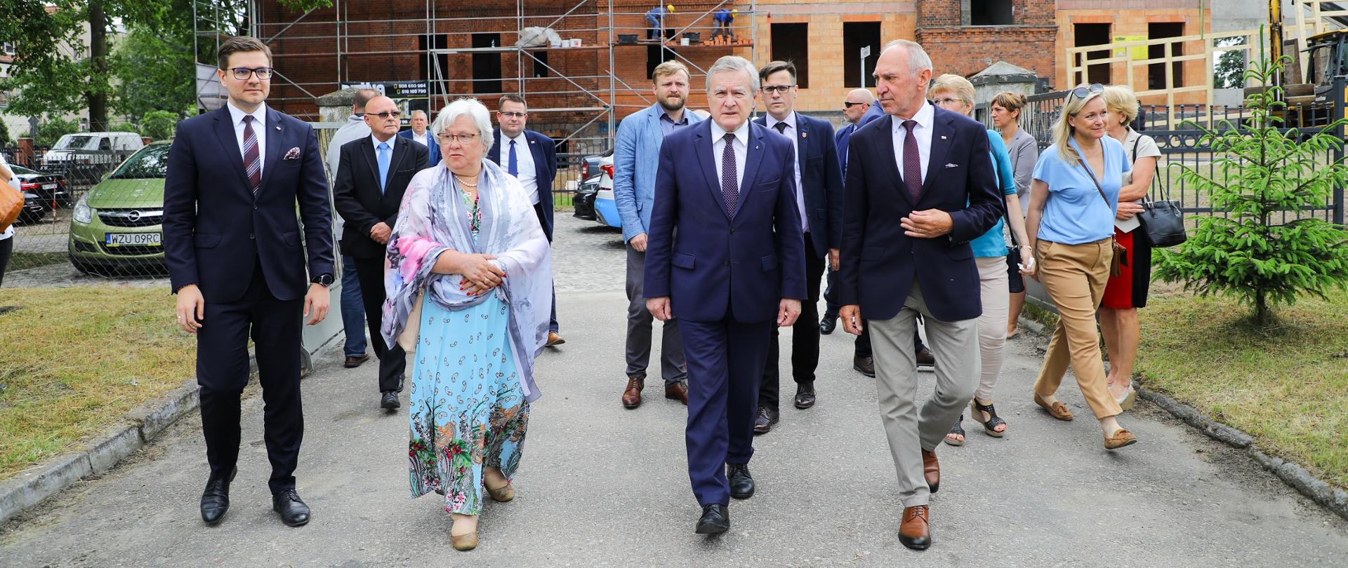 Na terenie byłego niemieckiego obozu w Działdowie powstaje muzeum poświęcone pamięci ofiar, fot. Danuta Matloch/MKiDN