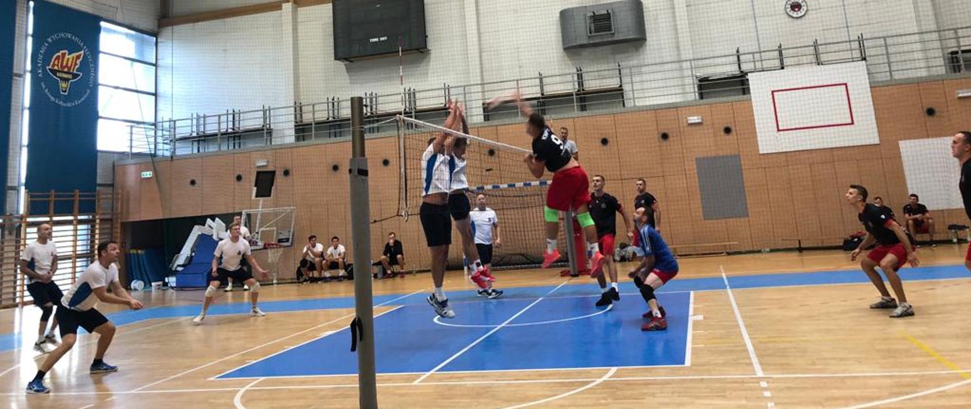 Finał XII Mistrzostw województwa śląskiego Strażaków w Piłce Siatkowej o Puchar Śląskiego Komendanta Wojewódzkiego PSP