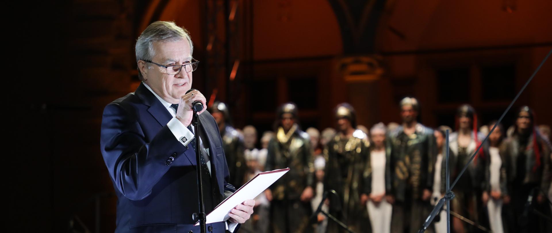 Prapremiera opery „Wanda” na Zamku Królewskim na Wawelu, fot. Danuta Matloch