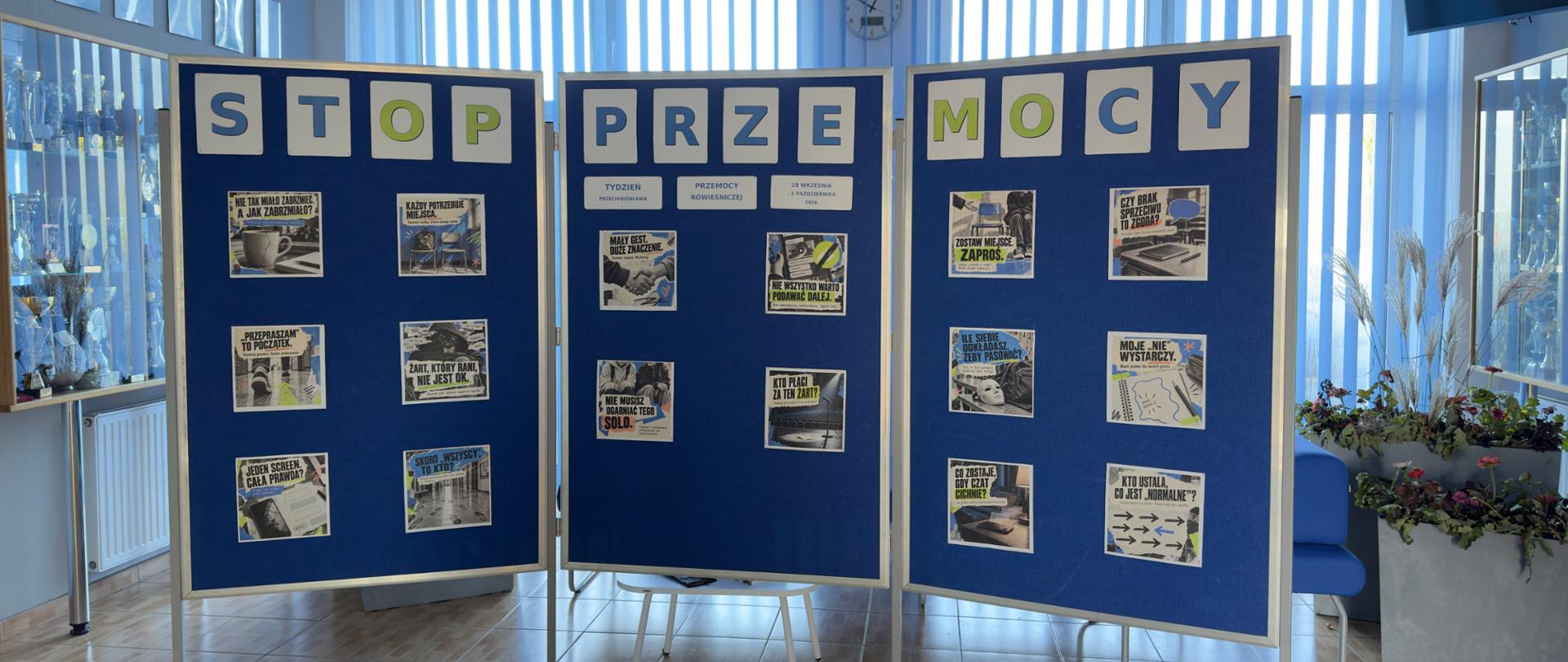 Mały gest. Duże znaczenie. W naszej szkole mówimy STOP przemocy!