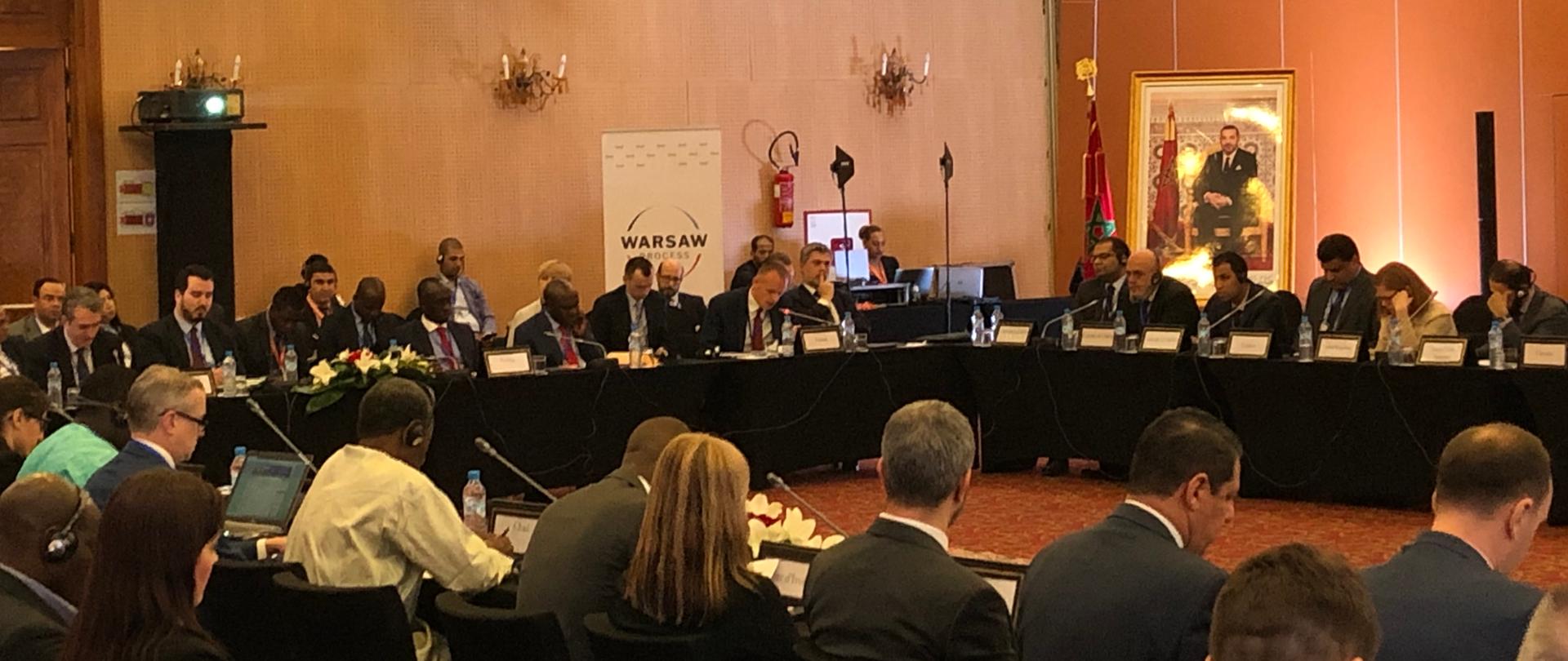 posiedzenie grupy roboczej Procesu Warszawskiego ds. przeciwdziałania terroryzmowi i jego nielegalnemu finansowaniu