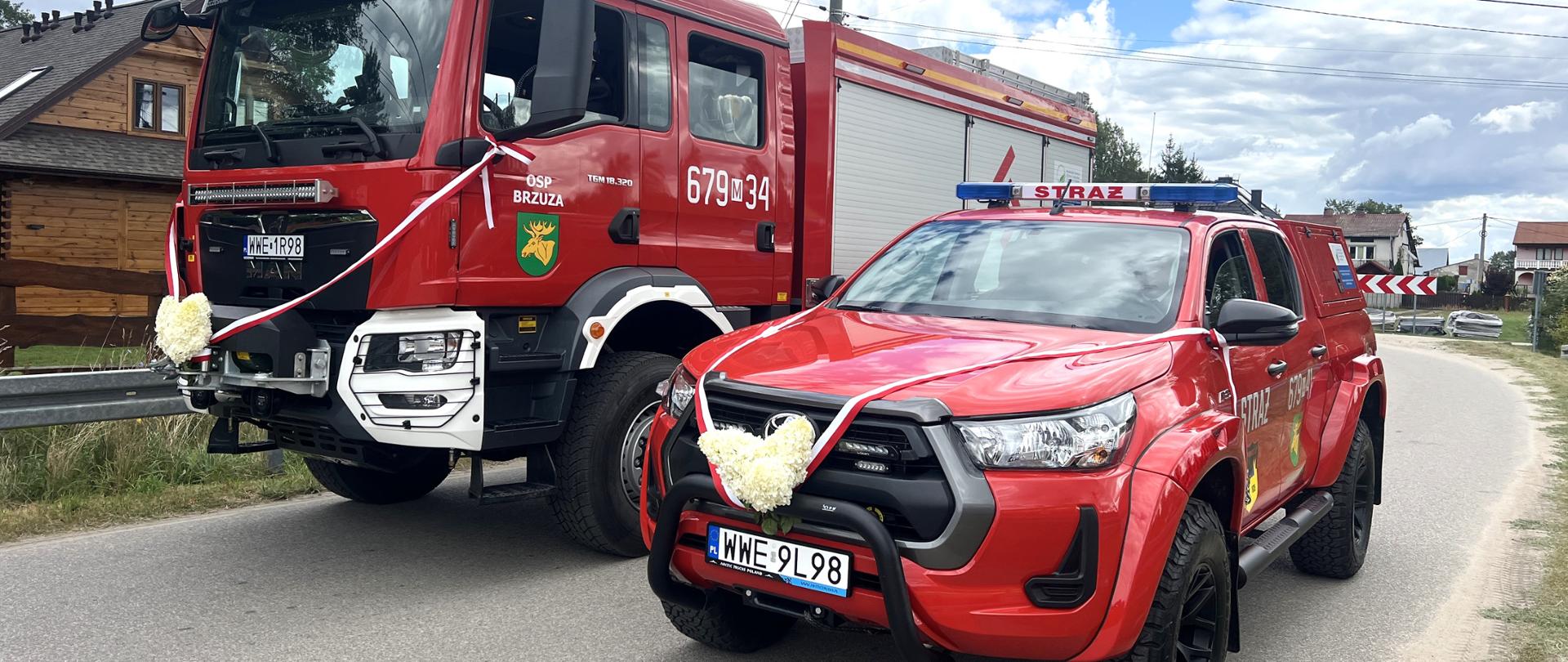 Nowe wozy dla jednostek OSP