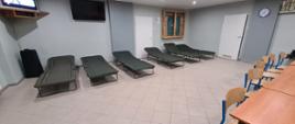 Miejsca_noclegowe_dla_uchodźców w remizie OSP