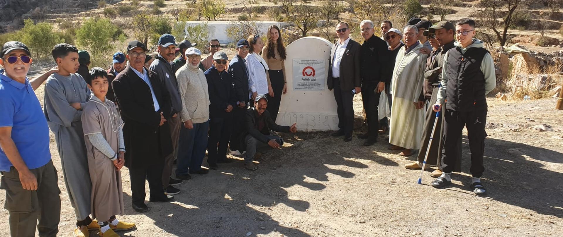 projekt rozwojowy polska pomoc we wsi Doudad, Souss Massa, Maroko