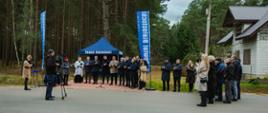 Otwarcie przebudowanej drogi powiatowej w miejscowości Bojary