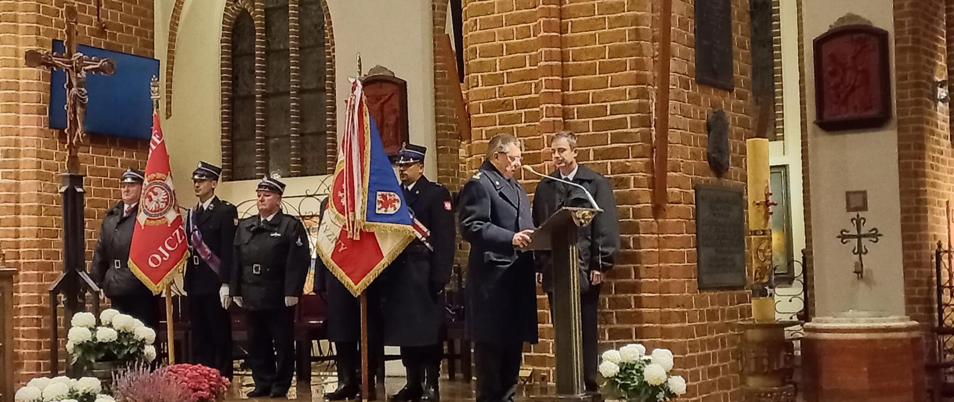 Zaduszki strażackie w Archikatedrze w Szczecinie