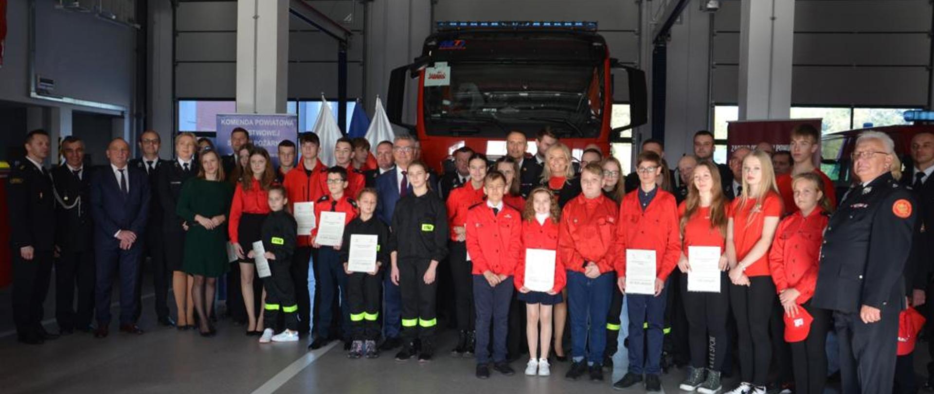 Uroczystość wręczenia promes dla MDP OSP.