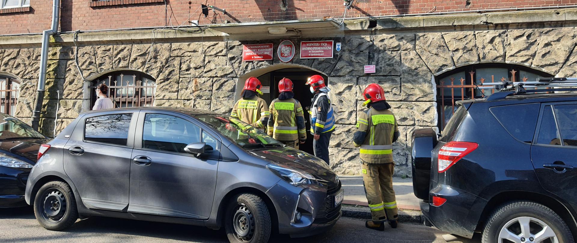 Ewakuacja WSS-E w Szczecinie 