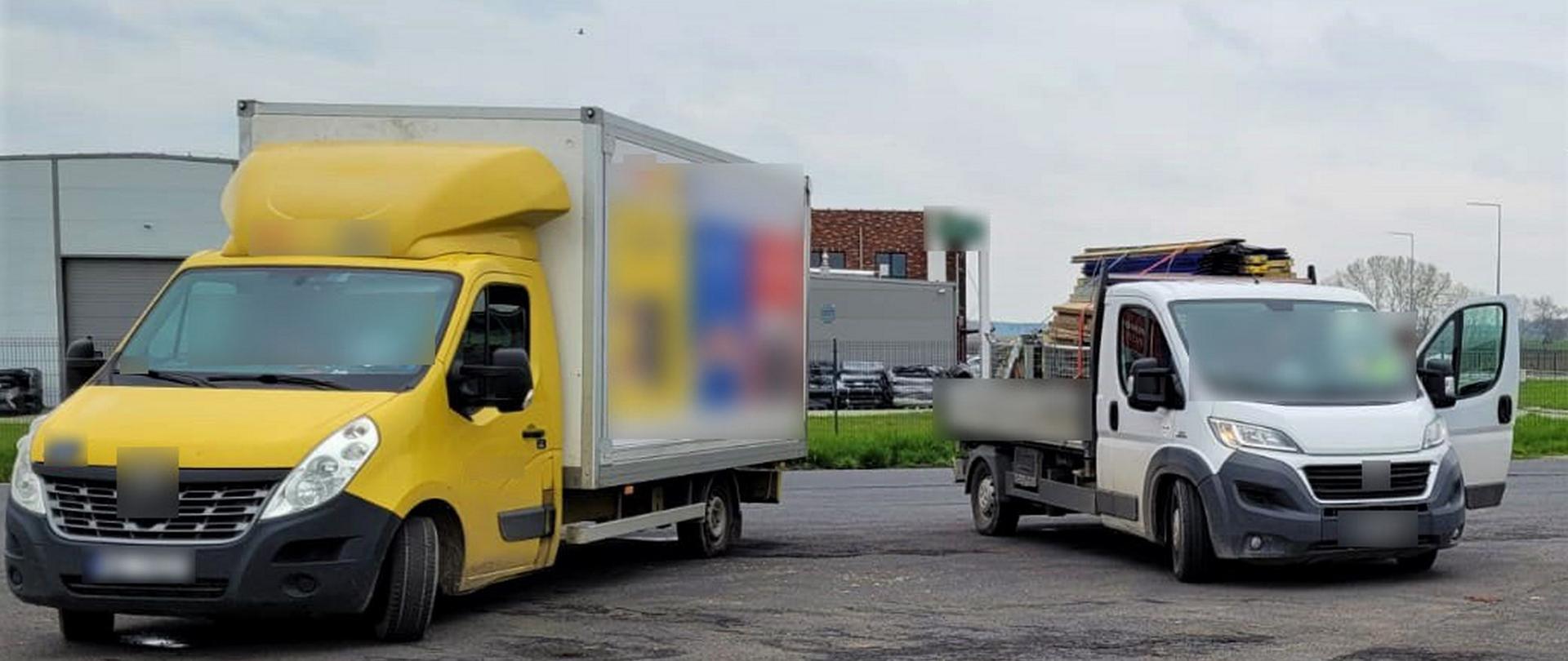 Inspektorzy z Leszna ważyli busy o dopuszczalnej masie całkowitej do 3,5 t na drodze krajowej numer 32 w Granowie