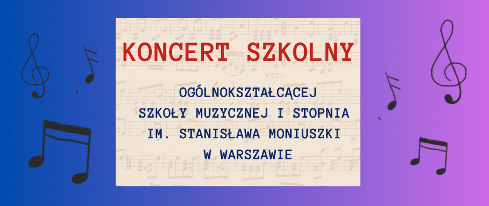 koncert szkolny