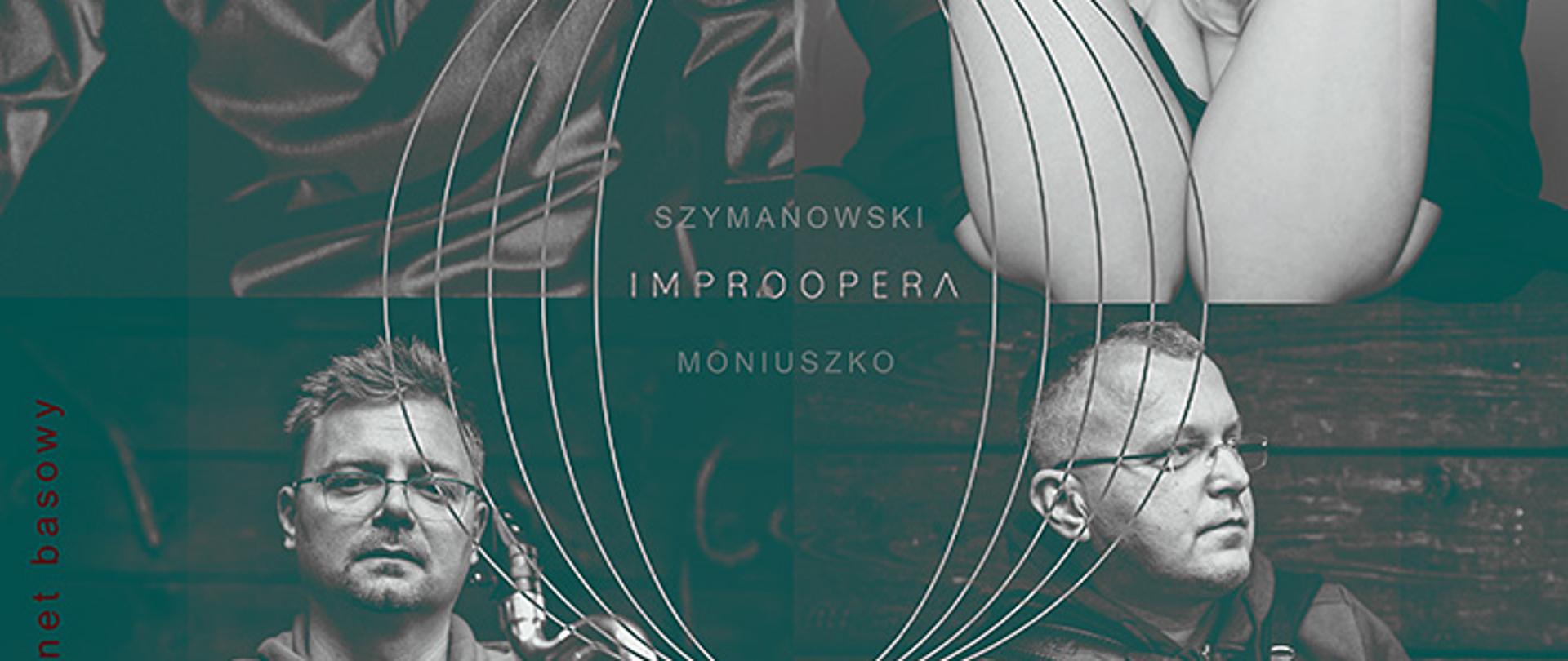 Plakat na ciemnym tle przedstawiający czterech muzyków: Piotr Matusik, Aleksandra Opała, Marcin Żupański, Wojciech Golec. Sala koncertowa ZPSM w Bielsku-Białej. 03.11.2022 godz. 18.00, wstęp wolny