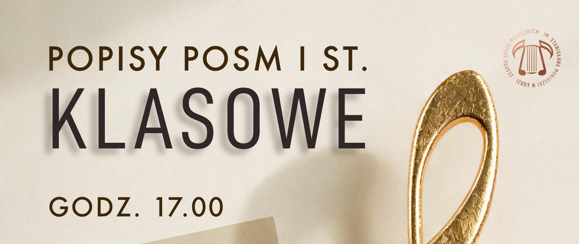 Popisy klasowe - plakat