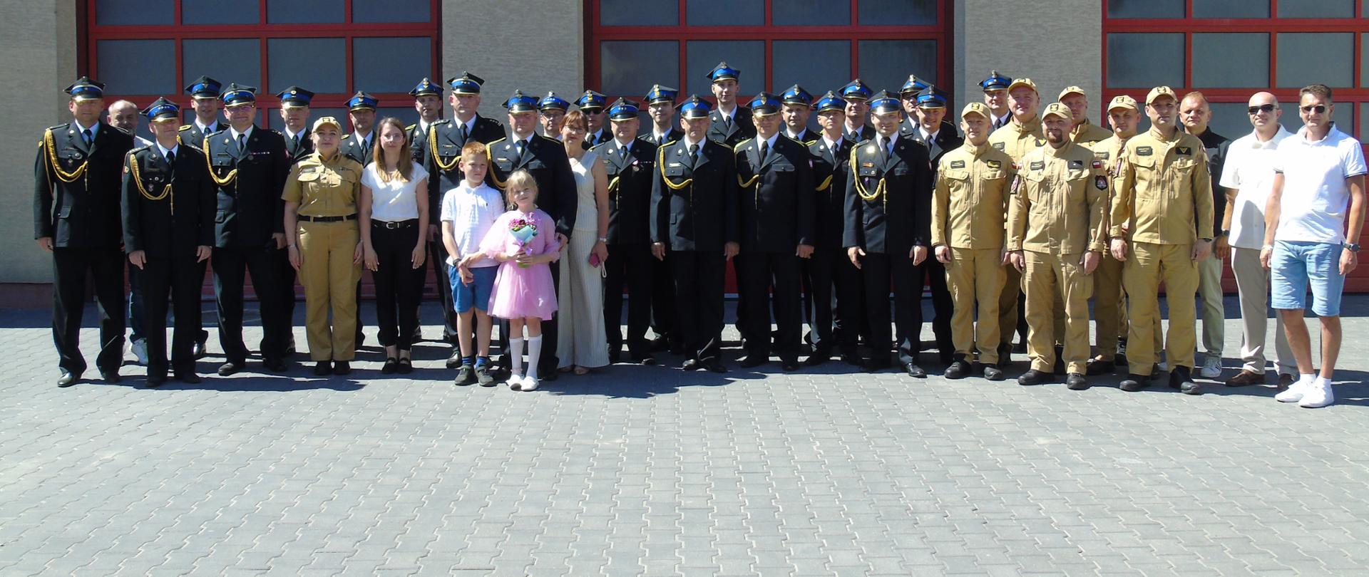Pożegnanie Zastępcy Dowódcy JRG Działdowo asp. Dawida Kamińskiego