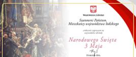 Zaproszenie na Narodowe Święto 3 Maja 