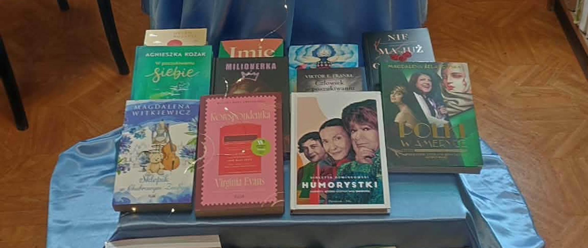 Zakup nowych książek do naszej biblioteki