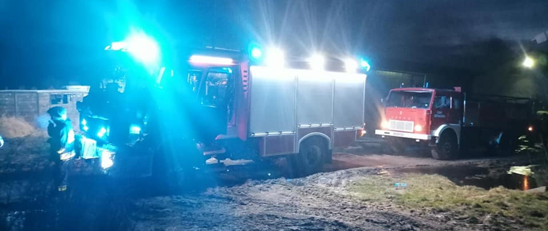 Samochód OSP Ryjewo i OSP Benowo