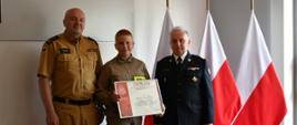 Spotkanie z Laureatem Ogólnopolskiego Turnieju Wiedzy Pożarniczej „Młodzież zapobiega pożarom”