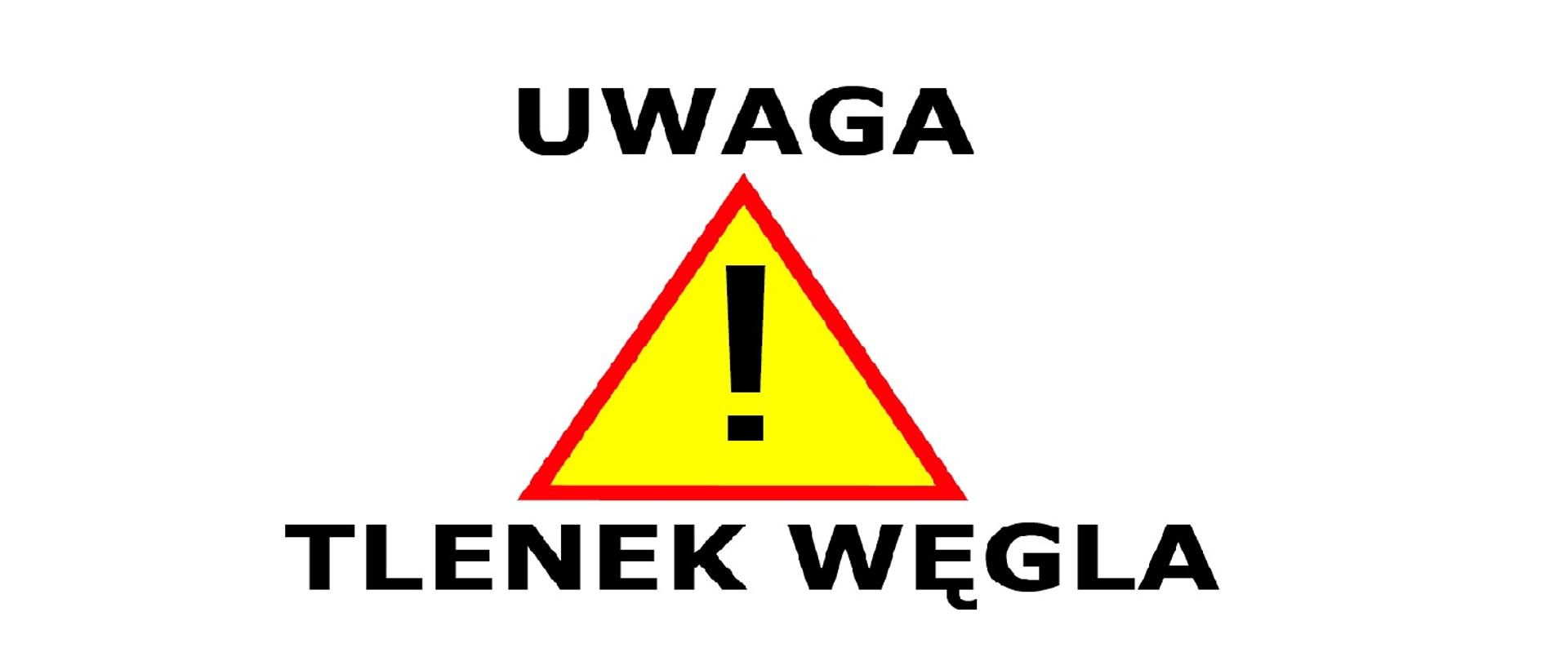 Grafika przedstawiająca informacje o tlenku węgla.