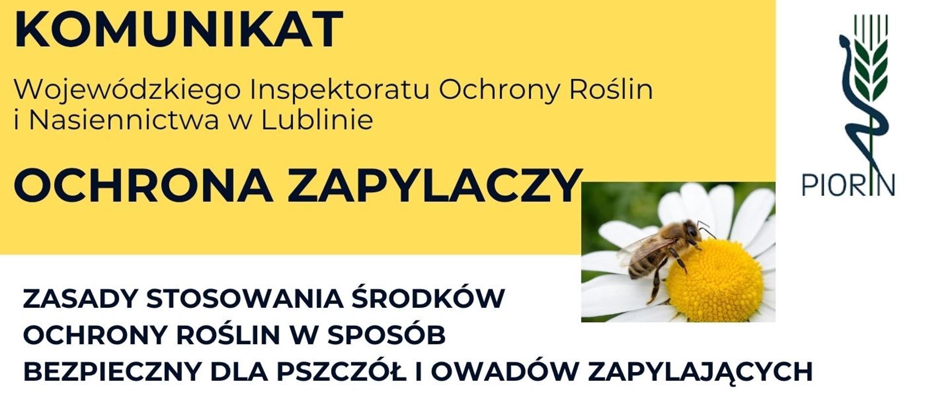 Komunikat Ochrona zapylaczy