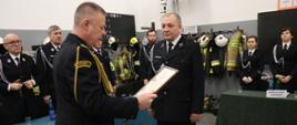 Zebranie oraz wręczenie aktu włączenia do KSRG jednostki OSP Wyszonki Kościelne