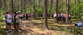 Kontrola obozu harcerskiego na terenie powiatu włocławskiego