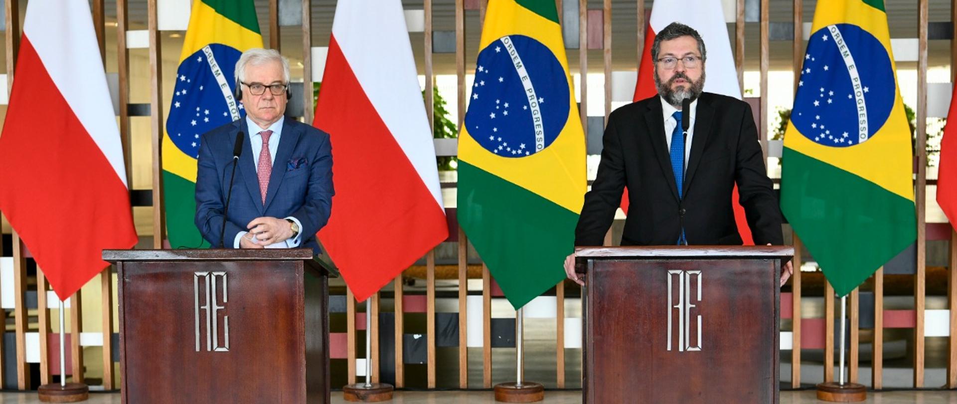 spotkanie ministrow sz Polski i Brazylii