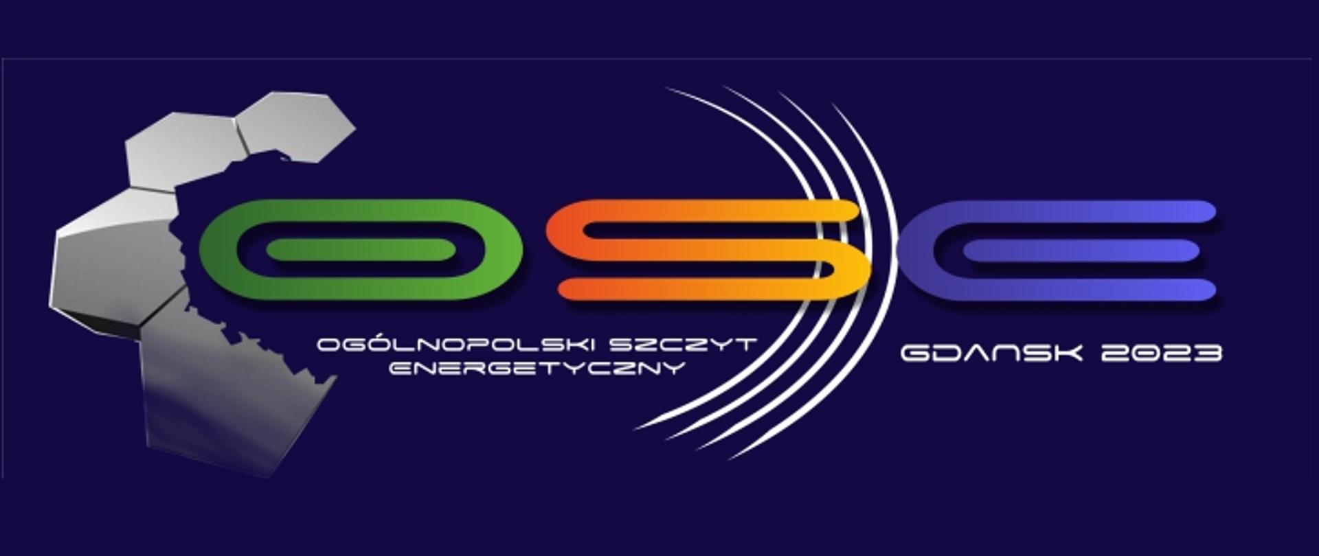 Logotyp Ogólnopolskiego Szczytu Energetycznego OSE Gdańsk 2023