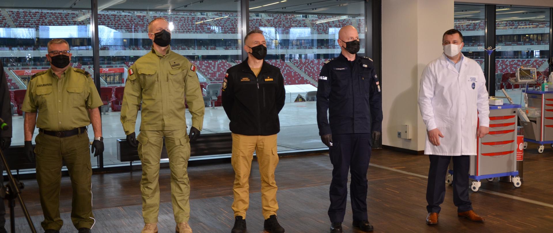 Rozpoczął się proces szczepień przeciw COVID-19 dla funkcjonariuszy służb mundurowych