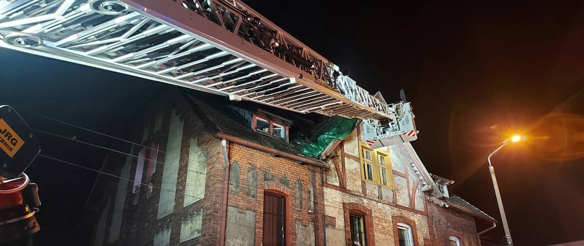 Pożar mieszkania w budynku wielorodzinnym Czerwionka-Leszczyny 