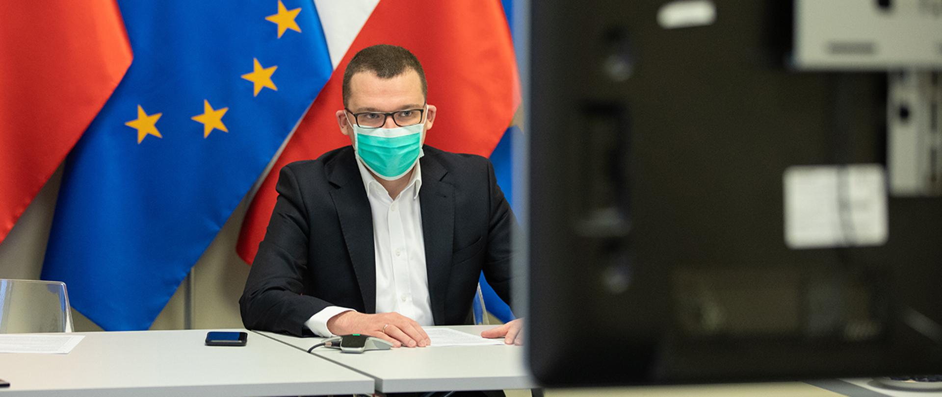 Na zdjęciu: wiceminister Paweł Szefernaker 