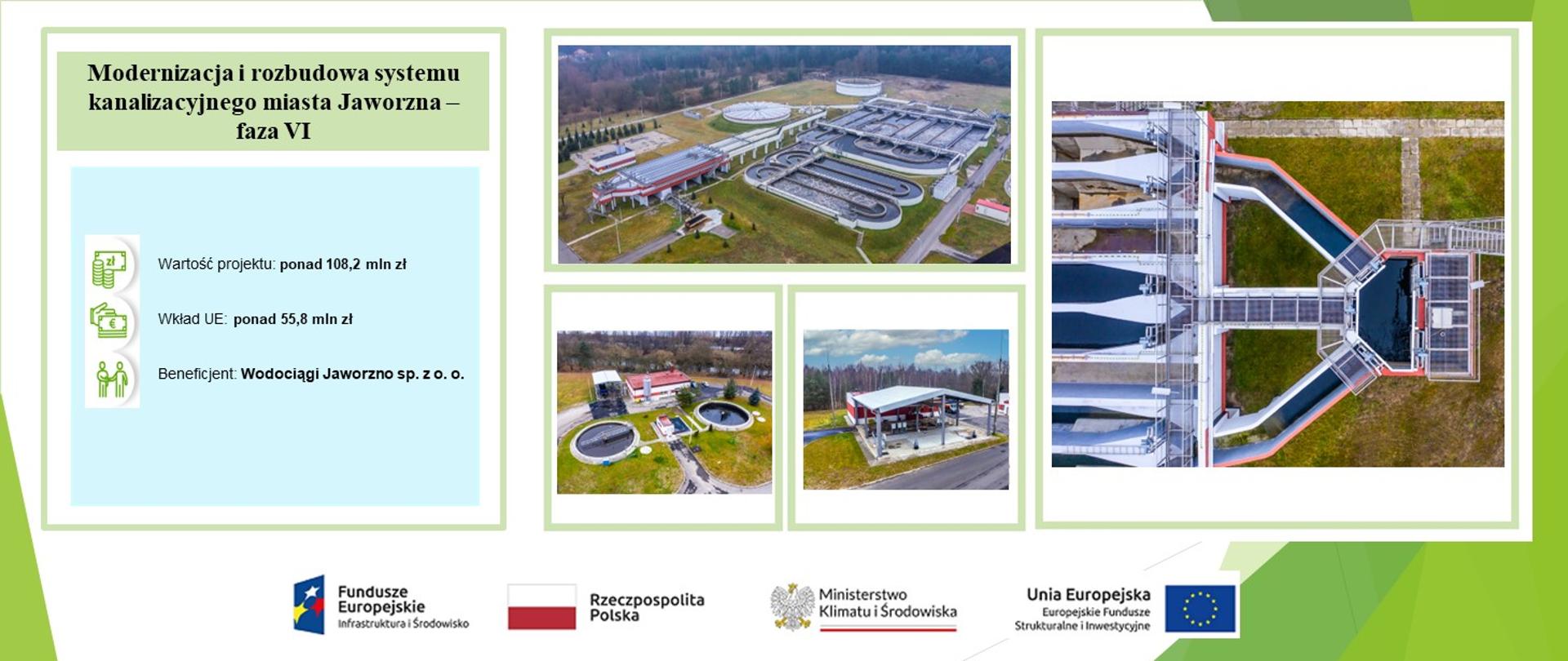 Modernizacja i rozbudowa systemu kanalizacyjnego miasta Jaworzna – faza VI