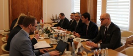 Spotkanie dwustronne z delegacją Estonii
