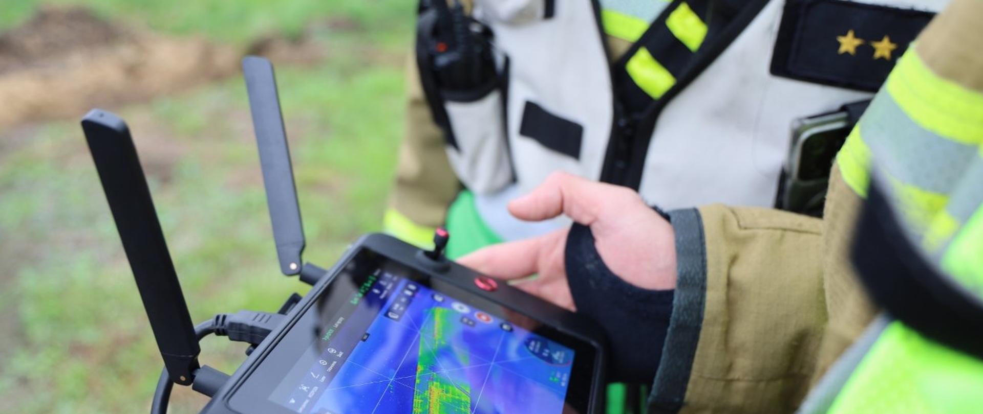 Pożar w wytwórni w wytwórni pelletu w miejscowości Wielichowo Wieś 