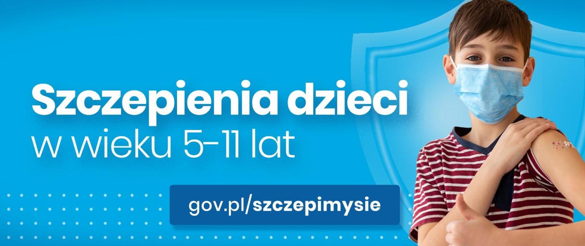 Szczepienia dzieci w wieku 5-12 lat