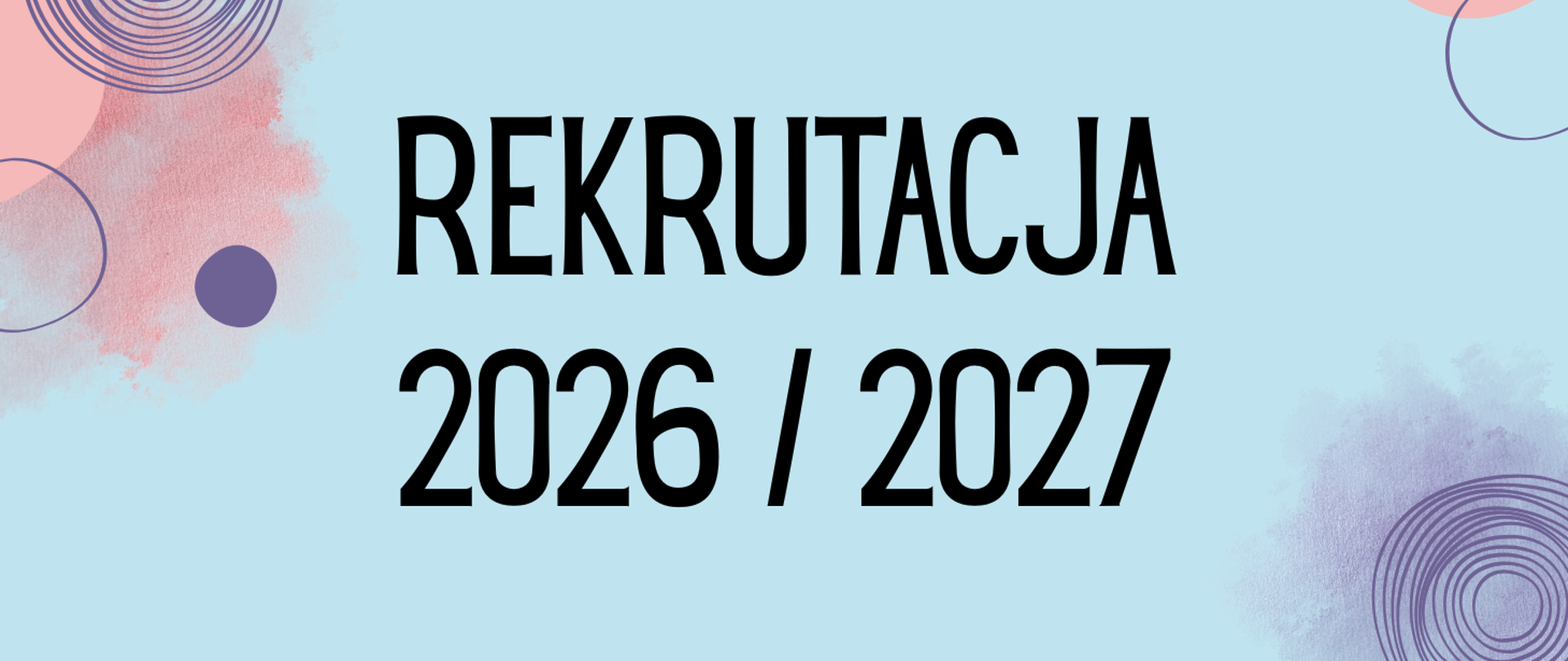 REKRUTACJA_2025-2026 banner1