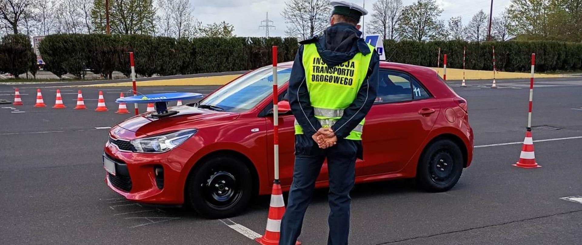 Eliminacje rejonowe Ogólnopolskiego Młodzieżowego Turnieju Motoryzacyjnego w Wojewódzkim Ośrodku Ruchu Drogowego w Koninie.